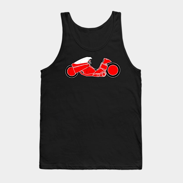 80's Bike Tank Top by nickbeta